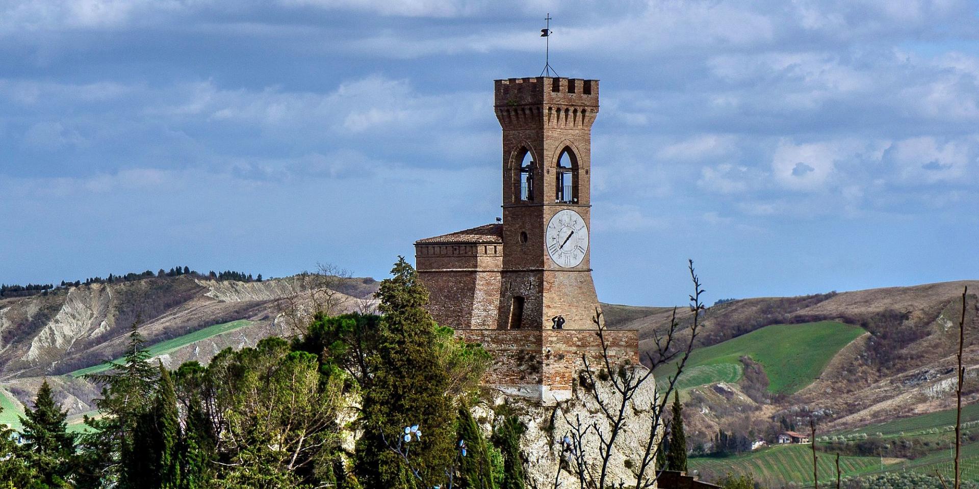 Brisighella, torre dell'orologio foto di Vanni Lazzari